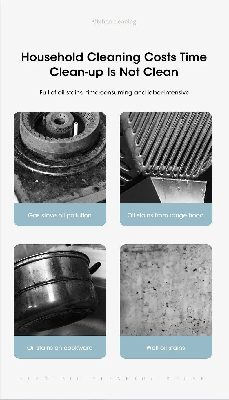 TurboScrub 360™ – Escova Elétrica Recarregável