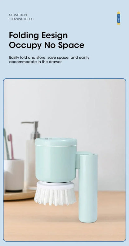 TurboScrub 360™ – Escova Elétrica Recarregável